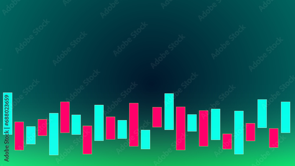 Abstract graph chart of stock market trade background. Abstract graph chart of stock market trade background.