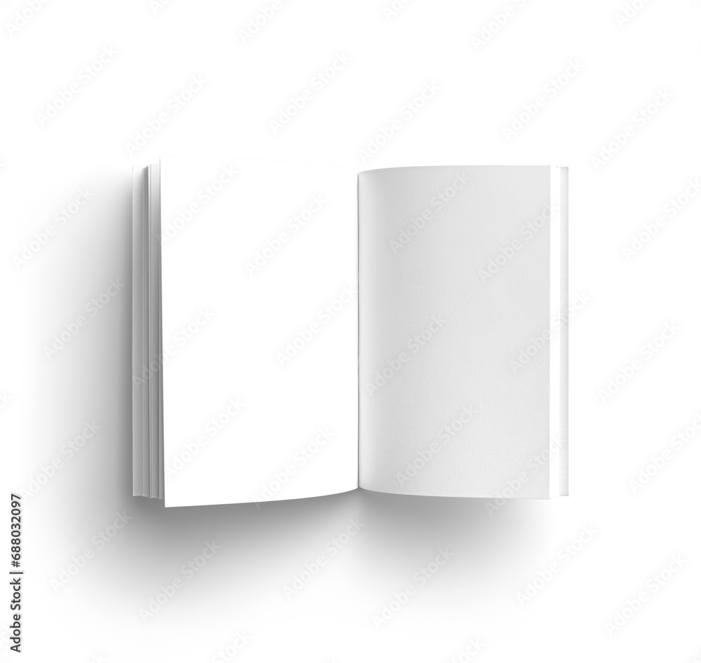 Fototapeta premium Paperback Book Open