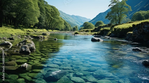 Fresh Water Forest Stream, HD, Background Wallpaper, Desktop Wallpaper