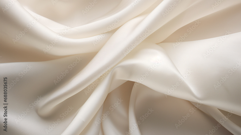 Obraz premium A grandeur zoomed-in shot of pristine drapery.