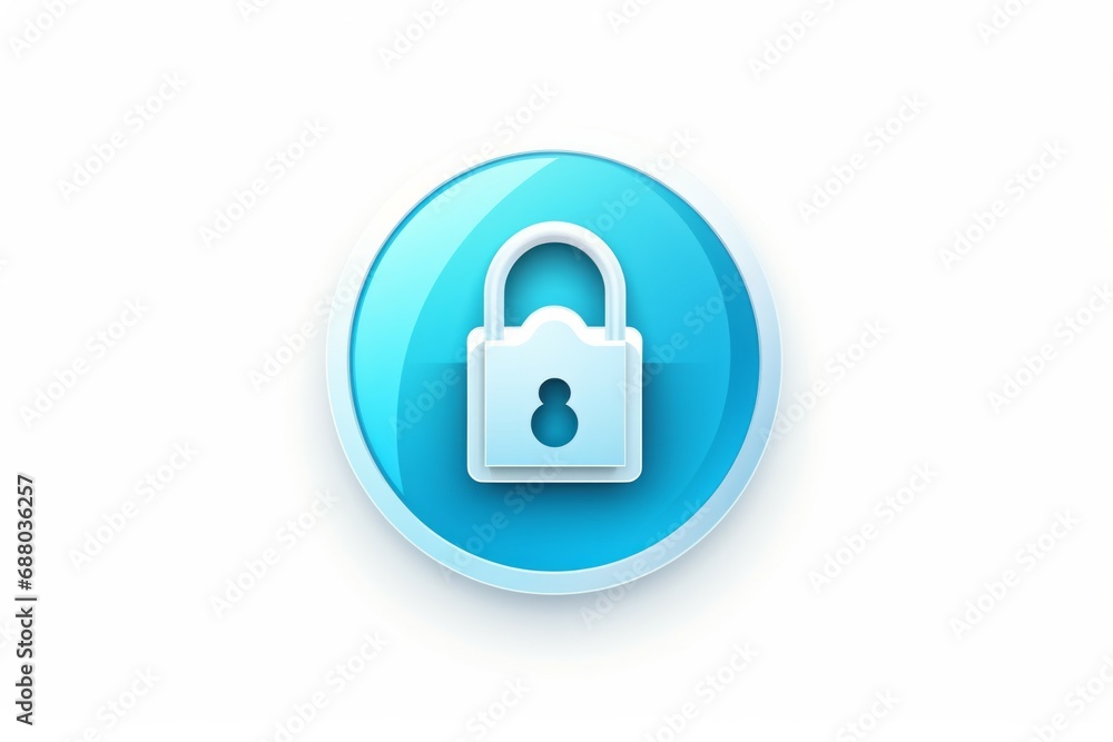 Shield and Lock icon. cyber security concept. Abstract security vector icon illustration isolated on white background. Shield and Lock icon. cyber security concept. Abstract security vector icon illustration isolated on white background.