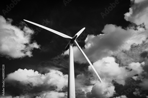 Wind Turbine Dark Sky