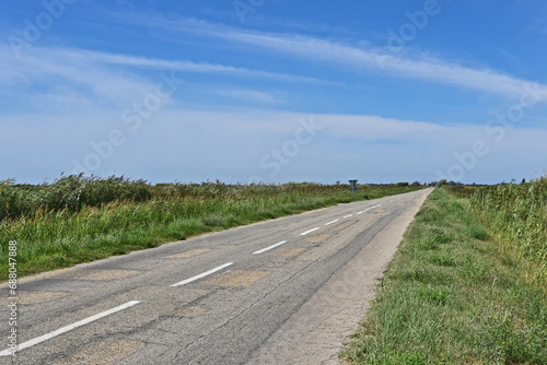 Strade e paesaggi della Camargue, Arles - Provenza, Francia	 photo