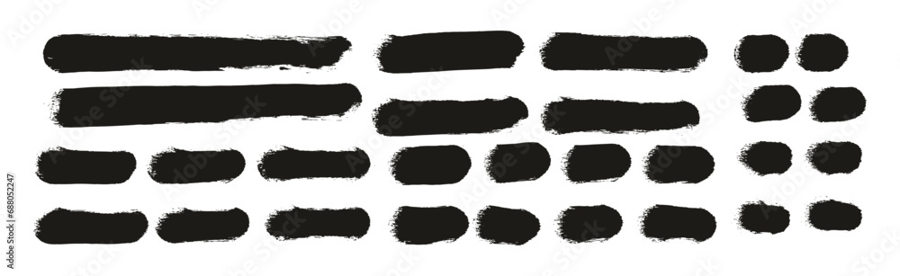 Hand Drawn Round Sponge Regular Artist Brush Straight Lines High Detail Abstract Vector Background MEGA Set Hand Drawn Round Sponge Regular Artist Brush Straight Lines High Detail Abstract Vector Background MEGA Set