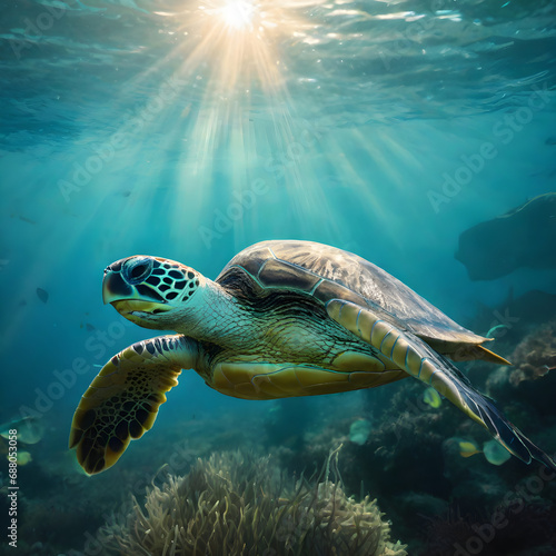Sea turtle © Antonio