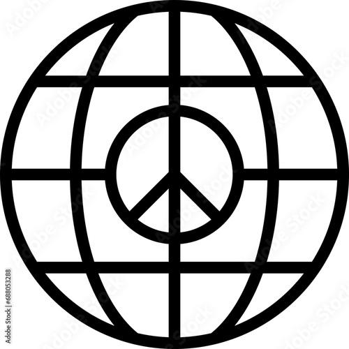 Global Peace Icon photo