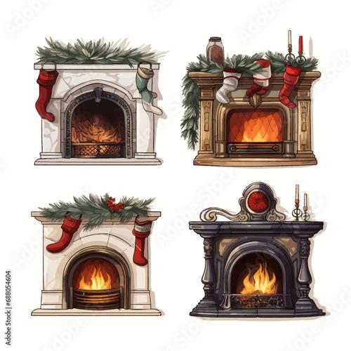 fireplace, fire, wood, home, interior, christmas, room, burning, heat, flame, stove, house, hearth, brick, decoration, living, wall, stone, heating, warm, mantelpiece, log, vintage, indoors, firewood