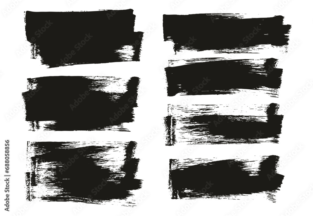 Hand Drawn Flat Sponge Regular Artist Brush Long Background Mix High Detail Abstract Vector Background Mix Set Hand Drawn Flat Sponge Regular Artist Brush Long Background Mix High Detail Abstract Vector Background Mix Set