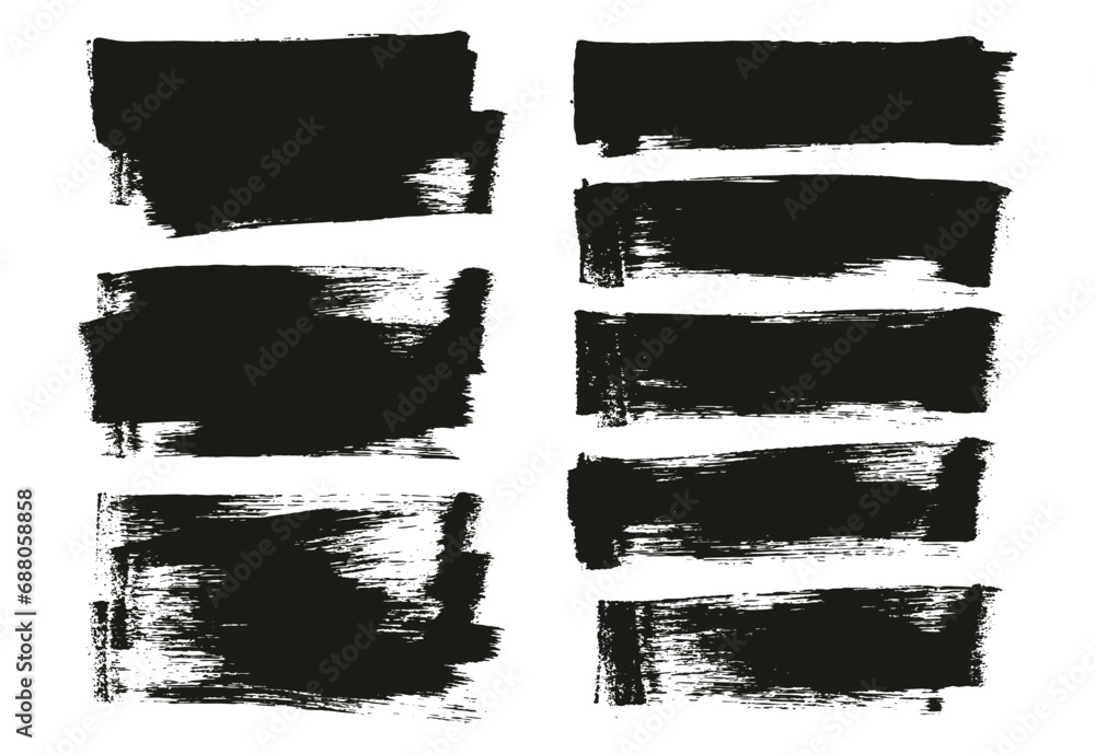 Hand Drawn Flat Sponge Regular Artist Brush Long Background Mix High Detail Abstract Vector Background Mix Set Hand Drawn Flat Sponge Regular Artist Brush Long Background Mix High Detail Abstract Vector Background Mix Set