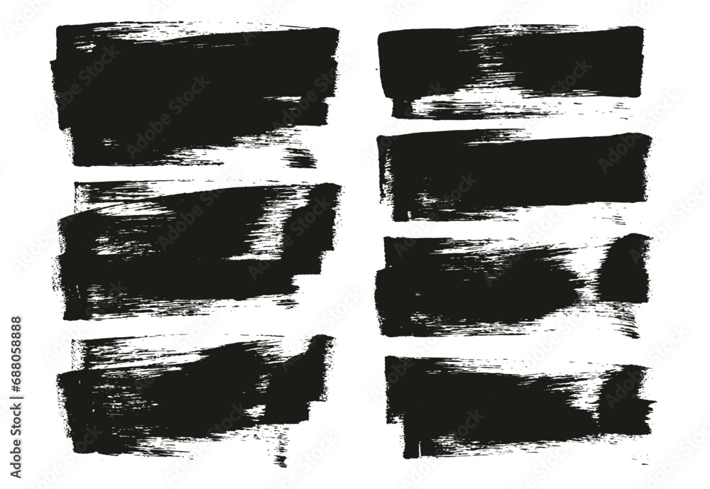 Hand Drawn Flat Sponge Regular Artist Brush Long Background Mix High Detail Abstract Vector Background Mix Set Hand Drawn Flat Sponge Regular Artist Brush Long Background Mix High Detail Abstract Vector Background Mix Set