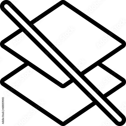 Hide Layer Icon