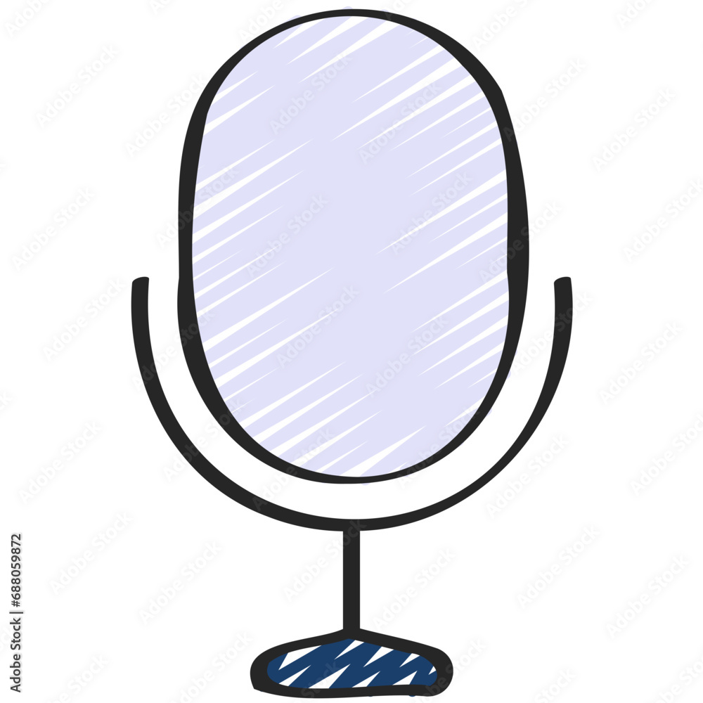Obraz premium Recording Microphone Icon