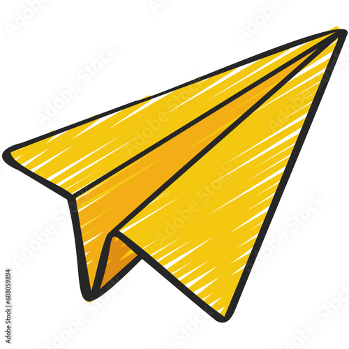 Send Paper Airplane Icon