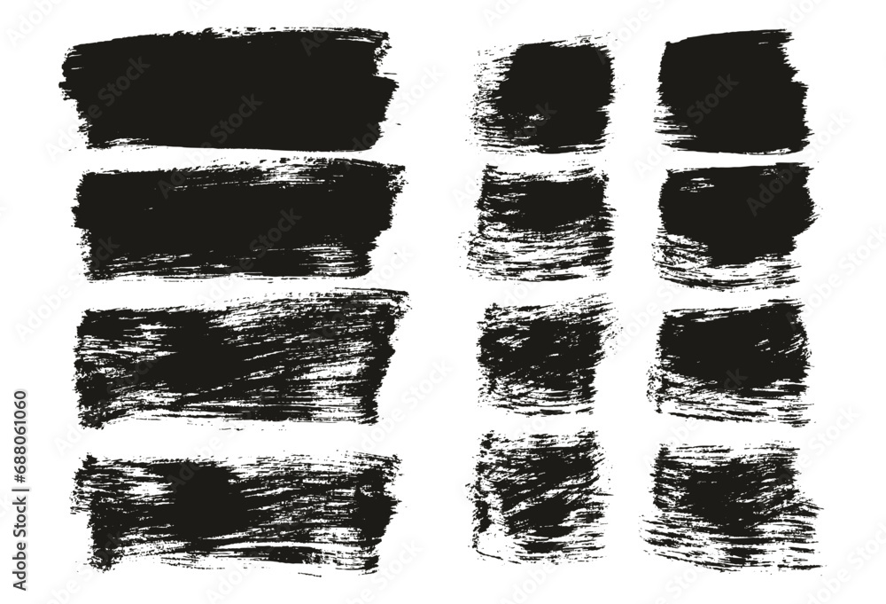 Hand Drawn Flat Paint Brush Thick Long & Short Background Mix High Detail Abstract Vector Background Mix Set Hand Drawn Flat Paint Brush Thick Long & Short Background Mix High Detail Abstract Vector Background Mix Set