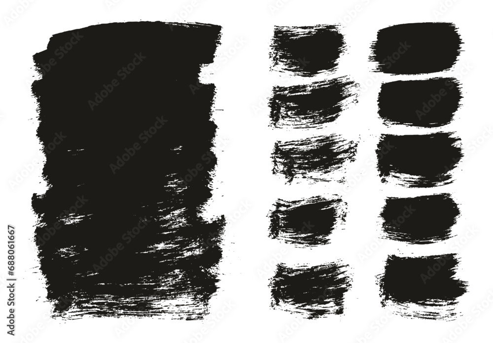 Hand Drawn Flat Paint Brush Thick Long & Short Background Mix High Detail Abstract Vector Background Mix Set Hand Drawn Flat Paint Brush Thick Long & Short Background Mix High Detail Abstract Vector Background Mix Set