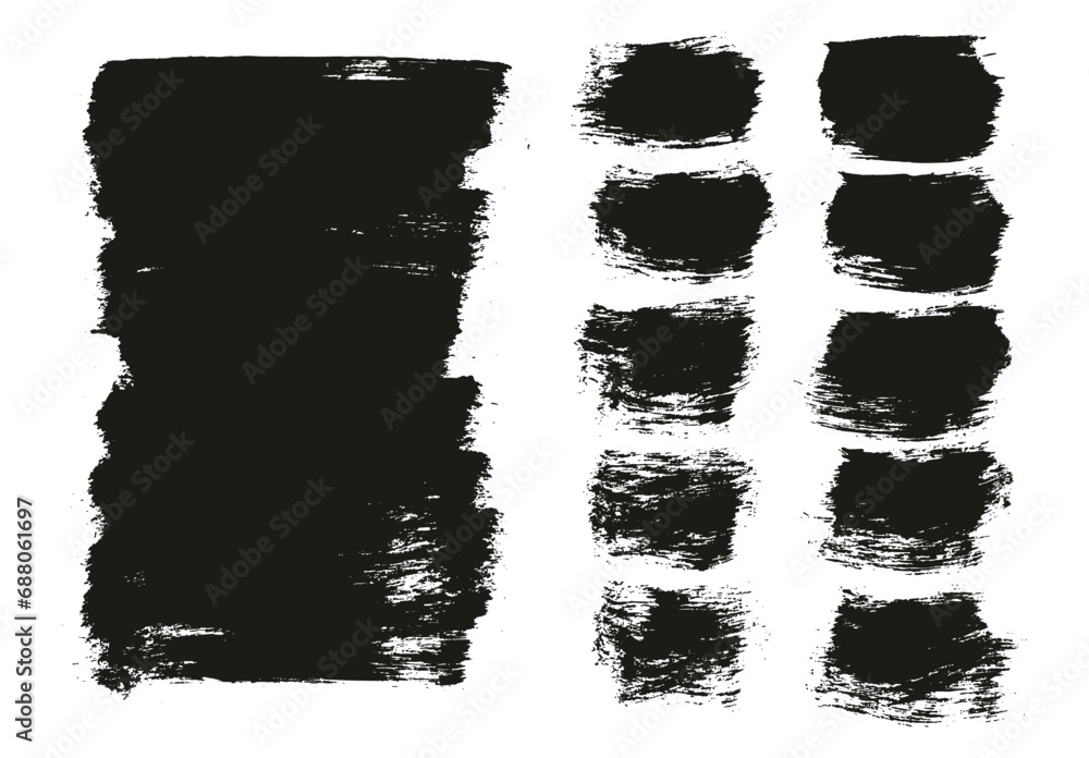 Hand Drawn Flat Paint Brush Thick Long & Short Background Mix High Detail Abstract Vector Background Mix Set Hand Drawn Flat Paint Brush Thick Long & Short Background Mix High Detail Abstract Vector Background Mix Set