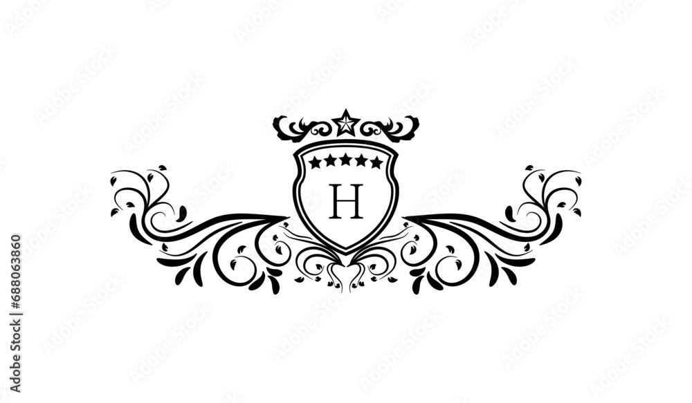 Luxury Classical Logo H Luxury Classical Logo H