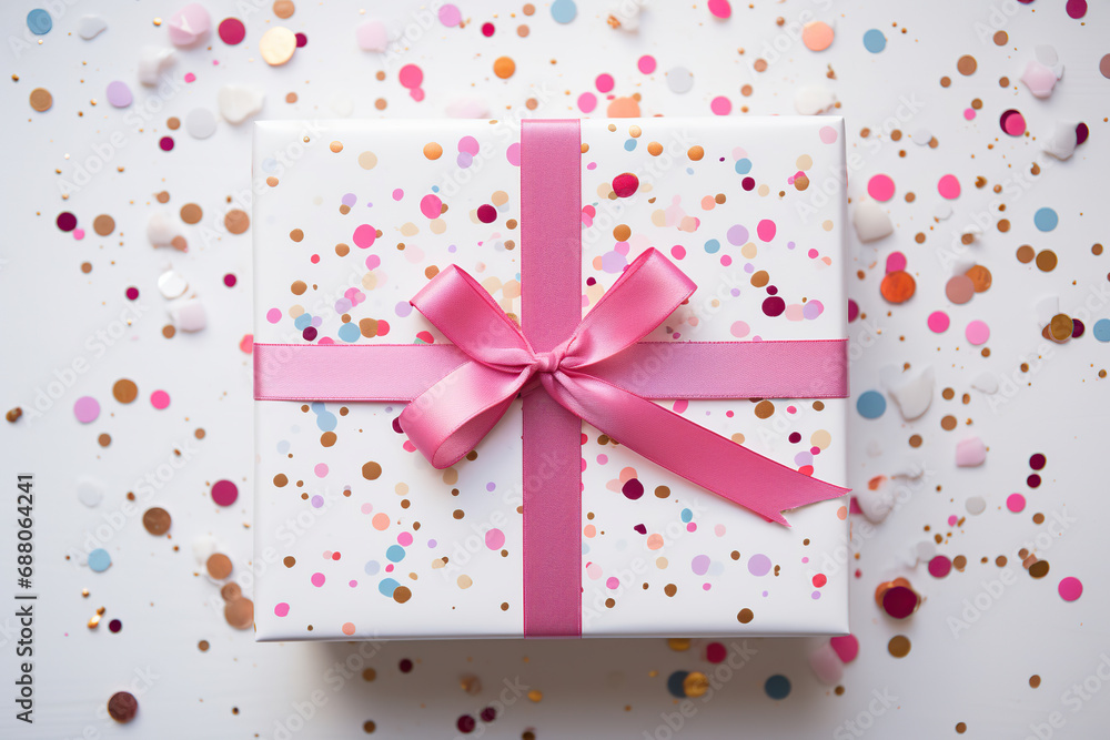 gift box with ribbon gift box with ribbon