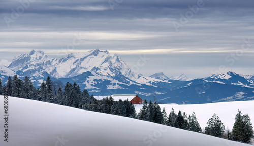 panoramic view over the Bre...