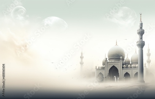 arabic mosque of ramadan