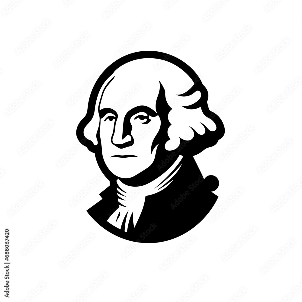 Ταπετσαρία George Washington, first president of the United States