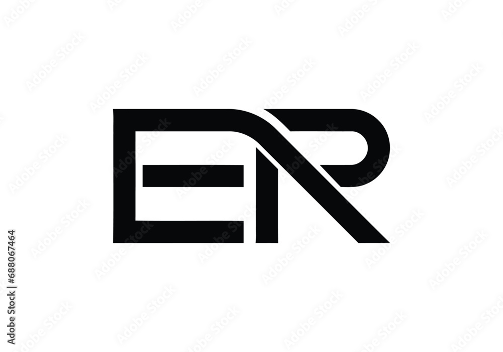 Initial monogram letter ER logo Design vector Template. ER Letter Logo Design.
Initial monogram letter ER logo Design vector Template. ER Letter Logo Design.