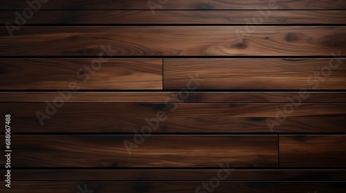 Dark Polished Wood Panels, dark wood, seamless background, sleek, modern aesthetic