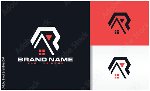 AR building logo