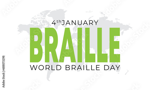 World Braille Day, World Braille Day on January 4th, World Braille Day international holiday, World Braille Day, Important Day