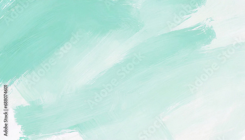 Green paintbrush watercolor background with textured effect