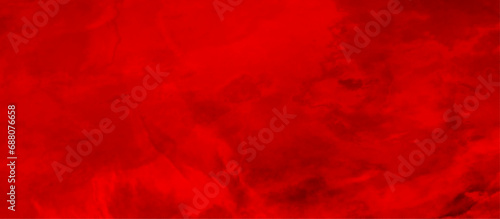 Grunge Distorted Dark Red Old Abstract Texture with grainy stains, Red paint grunge texture background with scratches, Abstract grainy red color background Cement surface or grunge texture.