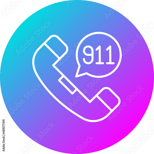 Call 911 Icon © Artify IT Solutions