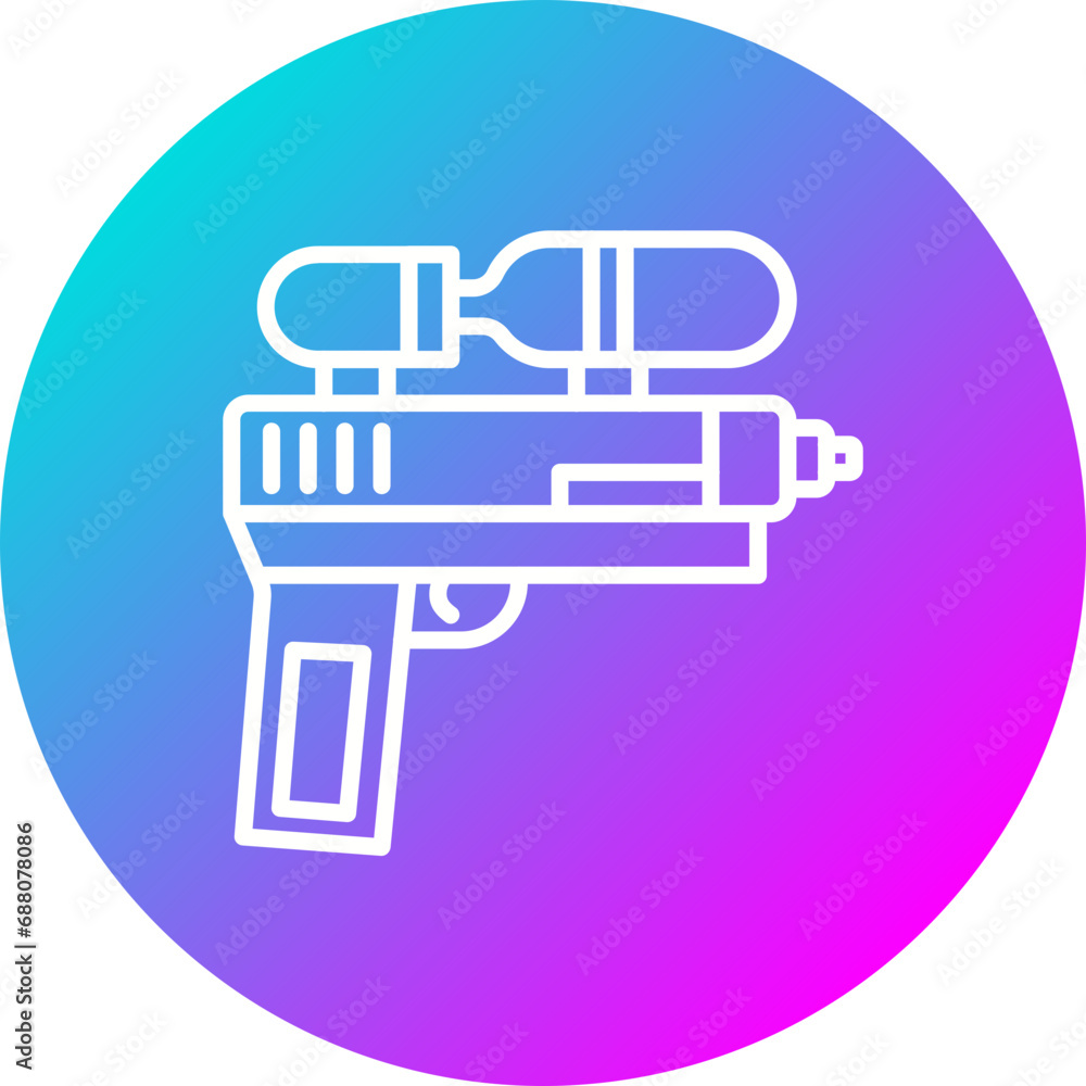 Water Gun Icon Water Gun Icon