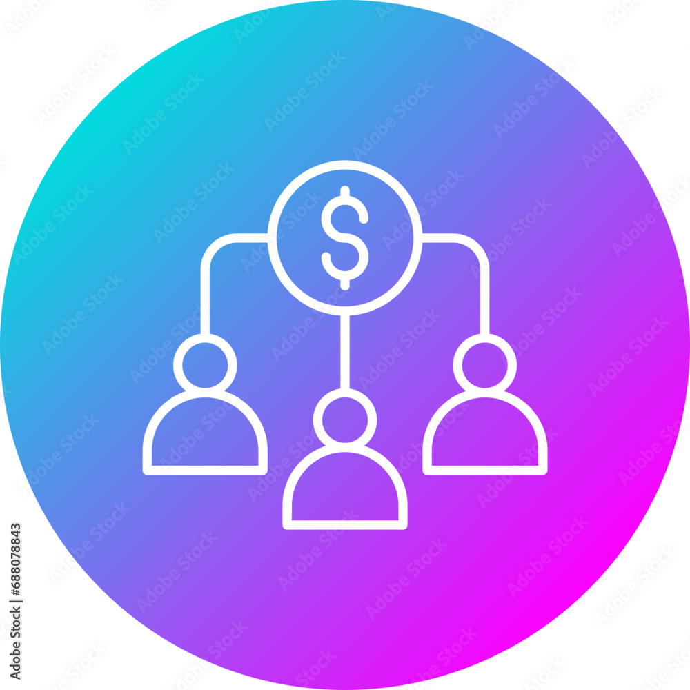 Crowdfunding Icon Crowdfunding Icon