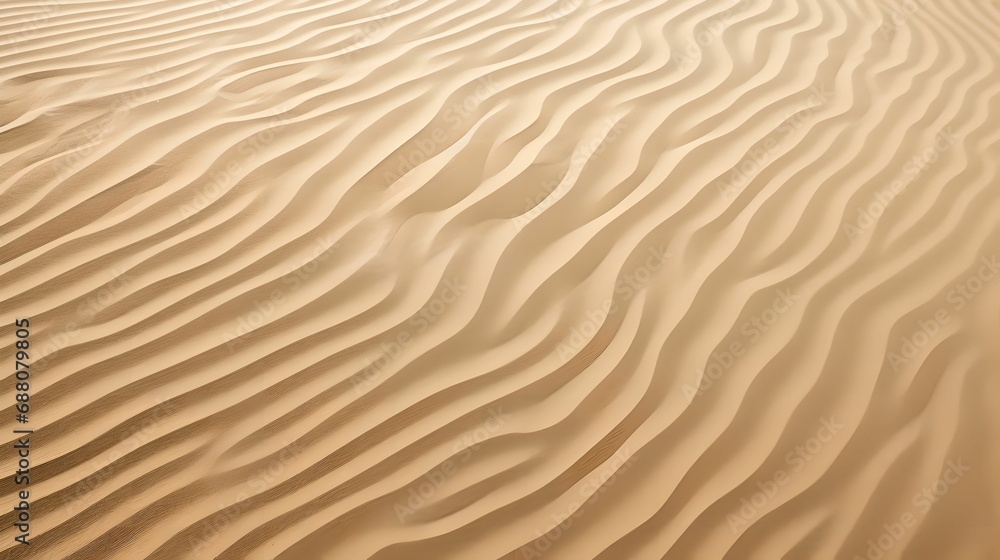 Wind-Formed Sand Dunes, overhead view, ripples, pattern, natural texture Wind-Formed Sand Dunes, overhead view, ripples, pattern, natural texture