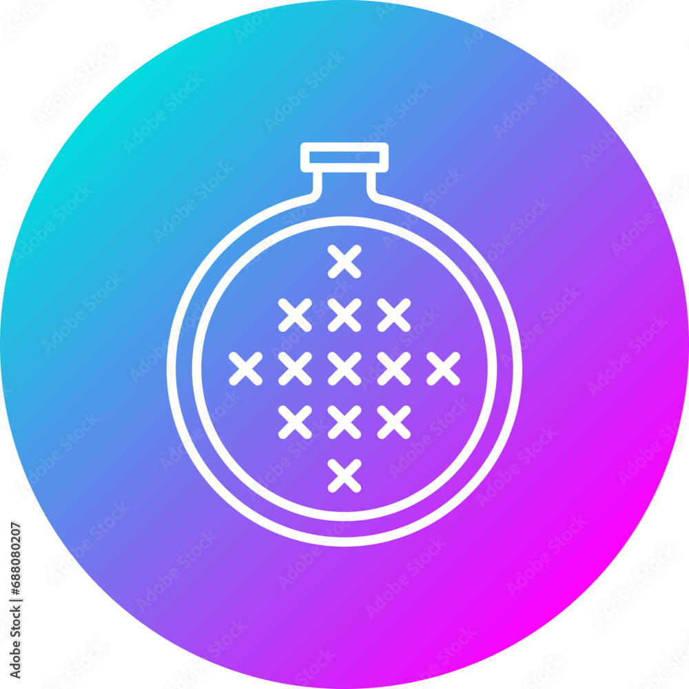 Obraz premium Cross Stitch Icon