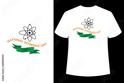World Science Day Typography And Calligraphy T Shirt Design, World Science Day Lettering Shirt Design Vector Illustration