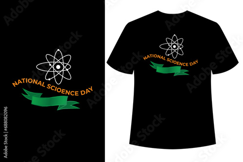 World Science Day Typography And Calligraphy T Shirt Design, World Science Day Lettering Shirt Design Vector Illustration