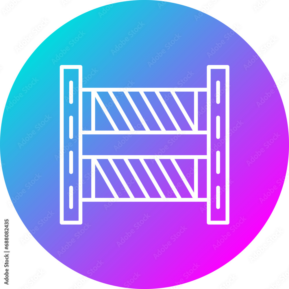 Traffic Barrier Icon