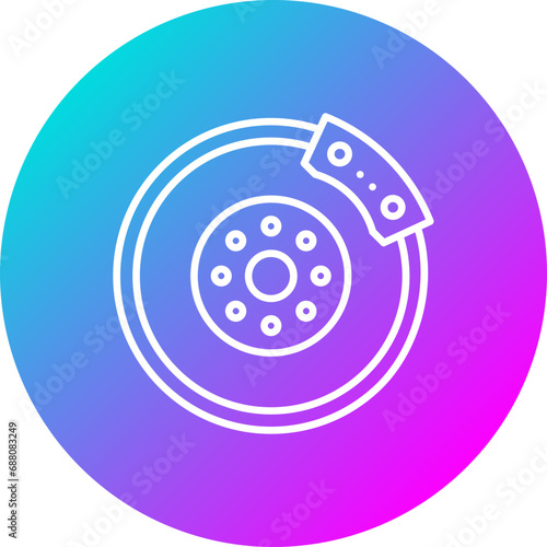 Brake Disc Icon