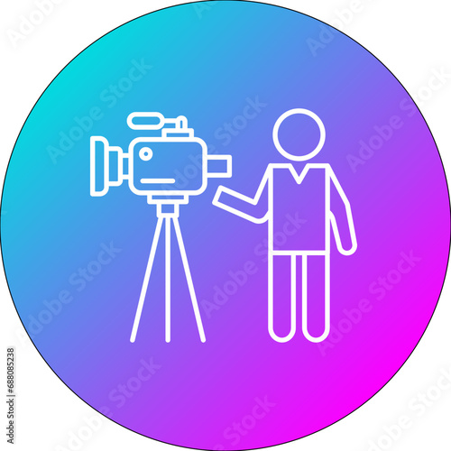 Cameraman Icon