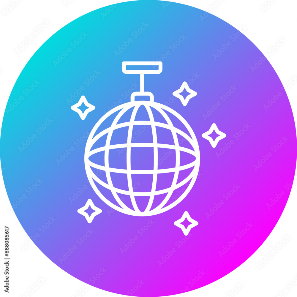 Disco Ball Icon Disco Ball Icon