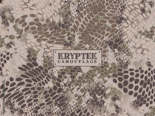 Kryptek Camouflage Pattern, camouflage background