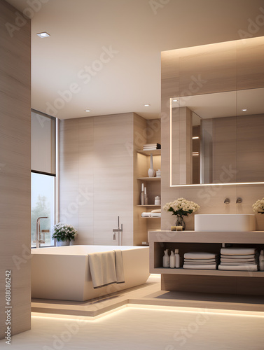 modern kitchen interior