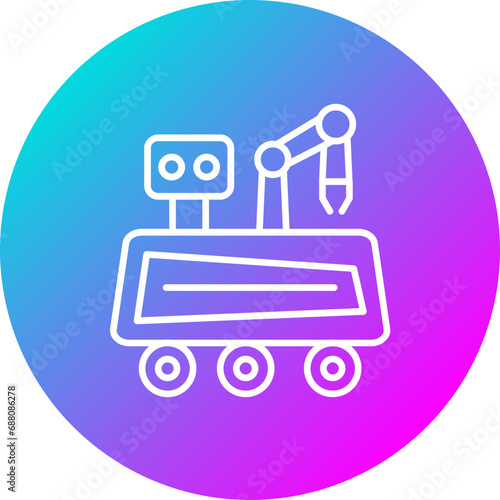Mars Rover Icon