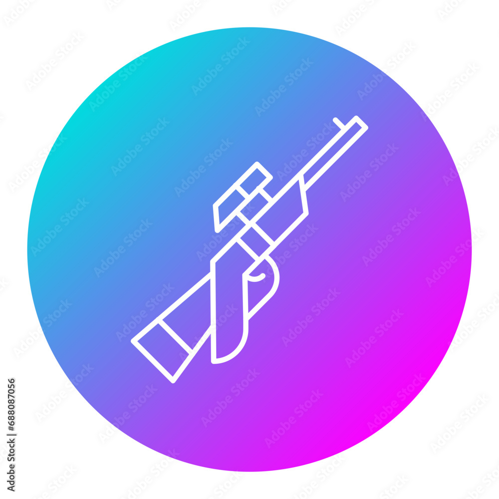 Sniper Rifle Icon Sniper Rifle Icon