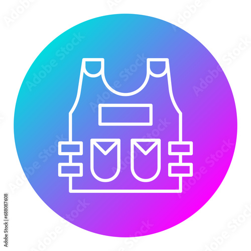 Bulletproof Vest Icon