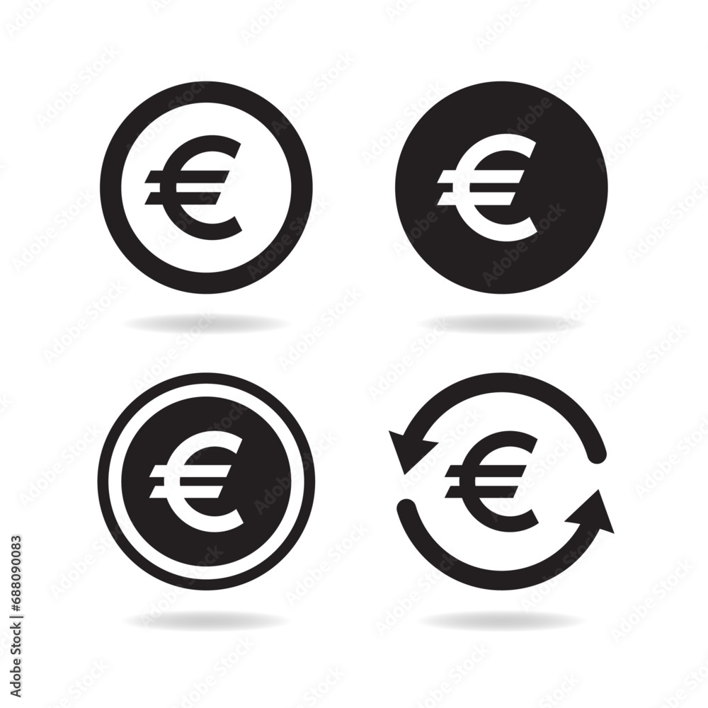 Euro icon vector. Euro sign, symbol, Vector Euro icon vector. Euro sign, symbol, Vector