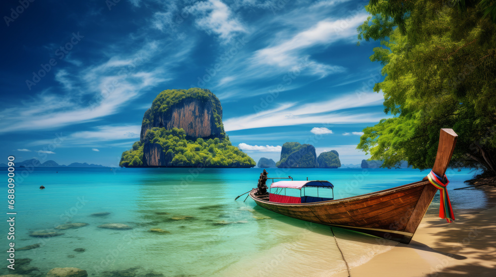 Tropical island in Thailand