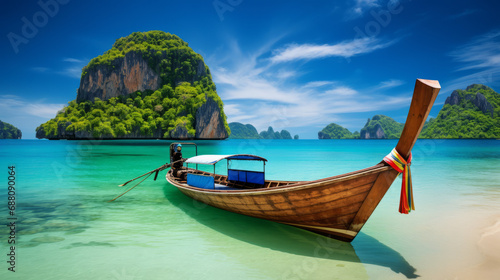 Tropical island in Thailand photo